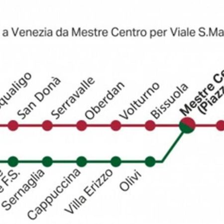 Апартаменты Caro Ingresso Indipendente 20Mt Tram Venezia Wifi Местре Экстерьер фото