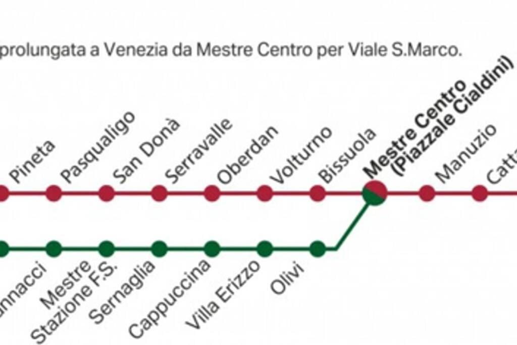 Апартаменты Caro Ingresso Indipendente 20Mt Tram Venezia Wifi Местре Экстерьер фото